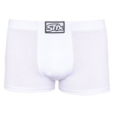 Pánské boxerky Styx klasická guma bílé (Q1061)