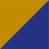 Královská modrá/zlatá