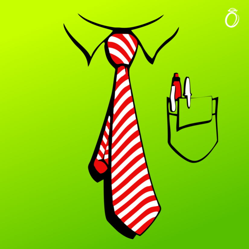 Pánské tričko - Kravata