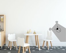 Dětské samolepky na zeď - Lední medvěd