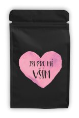 Káva - Jsi pro mě vším - růžová