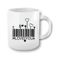 Hrnček pre zamilovaných - Kód I love you