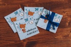 Dětské milníkové kartičky - Je to kluk