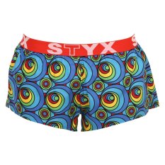 Dámské trenky Styx art sportovní guma kruhy (T1151)
