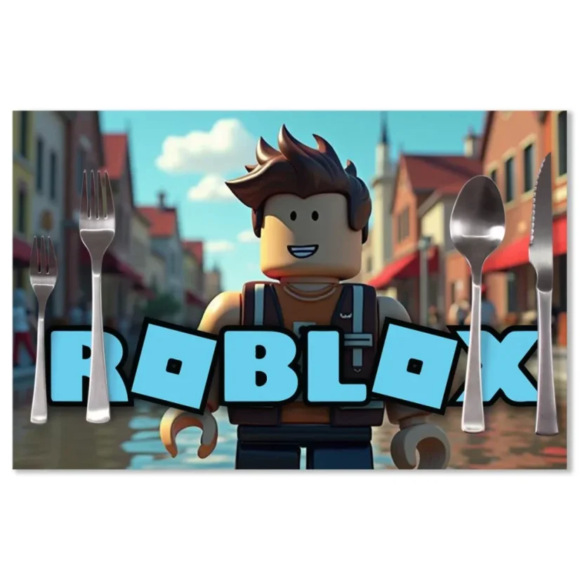 Prostírání ROBLOX Město: 40x30cm