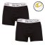 2PACK pánské boxerky Pietro Filipi balls holder černé (2BCL003) - Velikost: XL