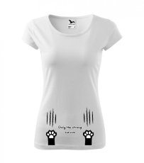 Dámske tričko - CAT - Only the strong survive