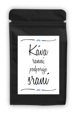 Káva - Káva ranní, podporuje sraní