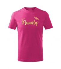 Svadobné detské tričko - Korunka - Tím nevesty