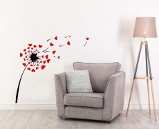 Samolepka na zeď - Pampeliška