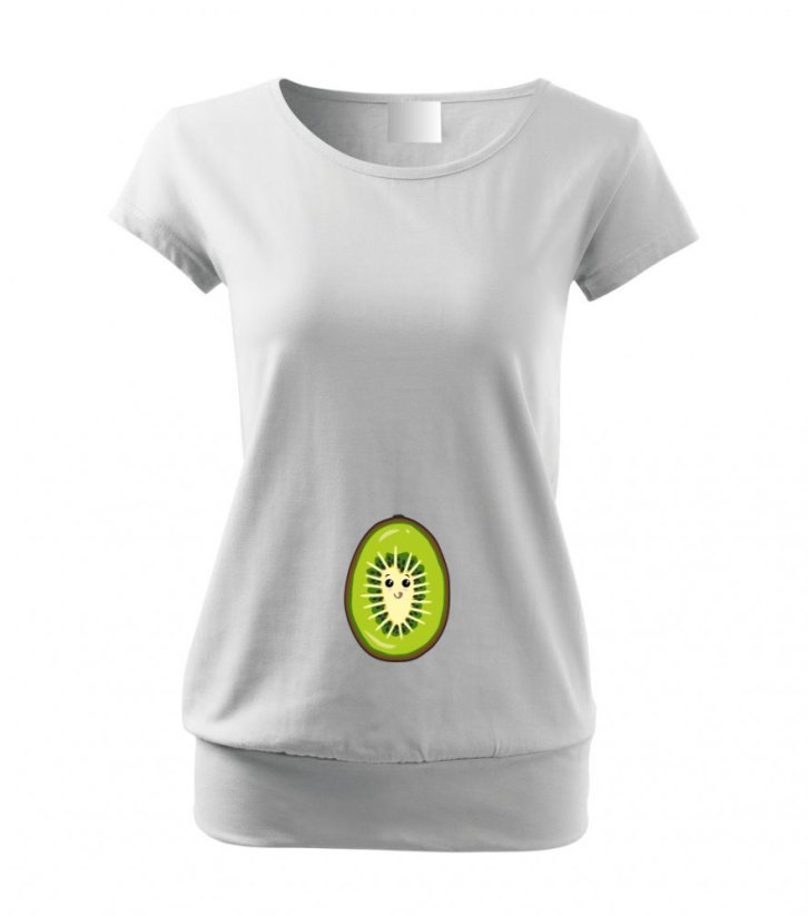Těhotenské tričko - Kiwi