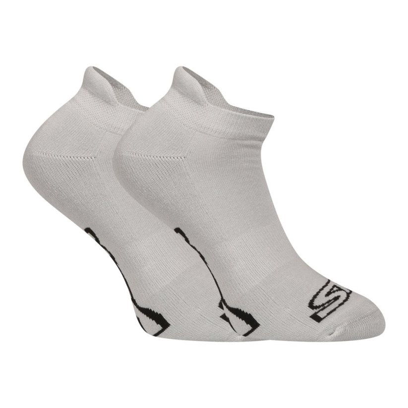 10PACK ponožky Styx nízké šedé (10HN1062) - Velikost: M