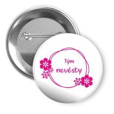 Svatební placka - KYTKY - Tým nevěsty