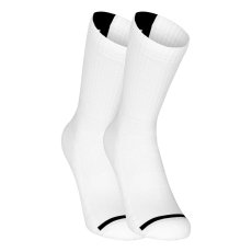 3PACK ponožky Nedeto sportovní vysoké bílé (3NOB2)