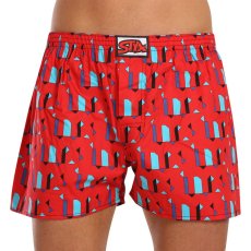 Pánské trenky Styx art klasická guma nadrozměr obrazce (E1659)