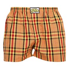 Pánské trenky Styx klasická guma vícebarevné (A921)