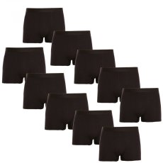 10PACK pánské boxerky Nedeto černé (10NDTB001) L
