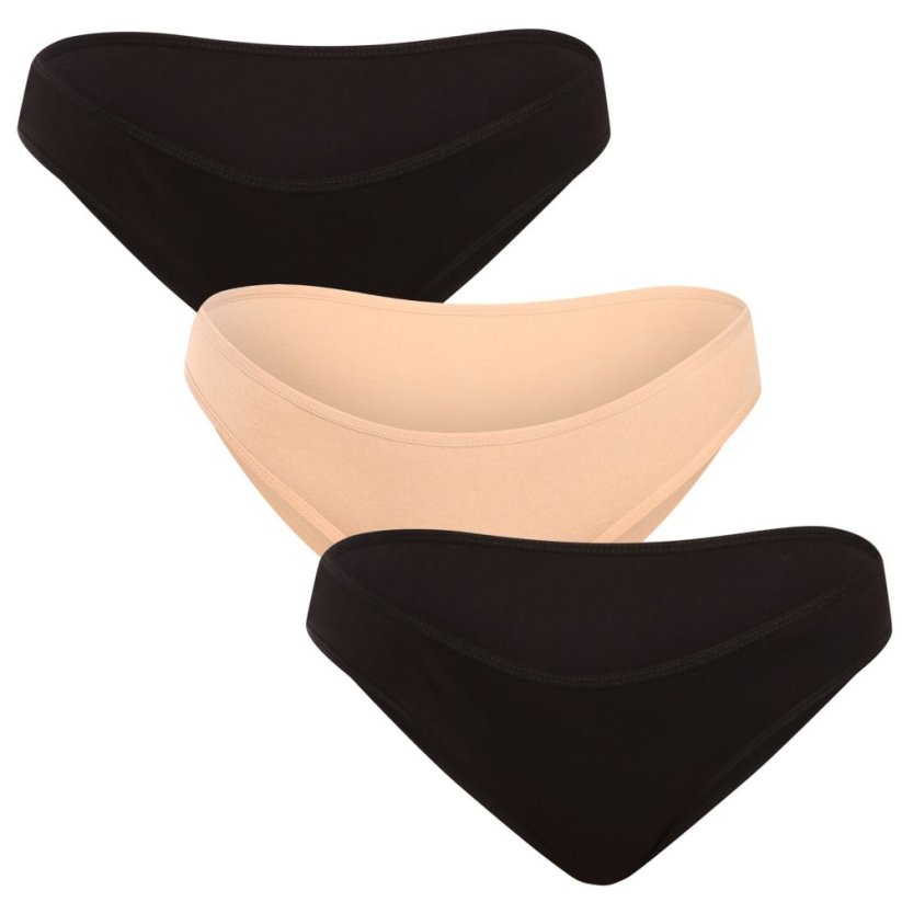3PACK dámské kalhotky Nedeto vícebarevné (3NK002) - Velikost: M