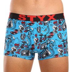 3PACK Pánské boxerky Styx art sportovní guma nadrozměr (3R13188)