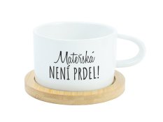 Hrnek makronka - Mateřská není prdel!