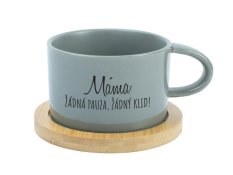 Hrnek makronka - Máma. Žádná pauza žádný klid