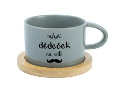 Hrnek makronka - Nejlepší dědeček na světě