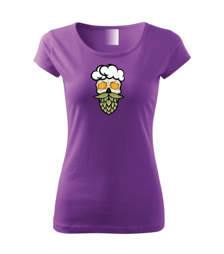 Dámské tričko - Beerman - Barva: Fialová
