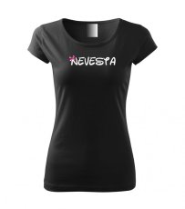 Svadobné tričko - Mouse - Nevesta