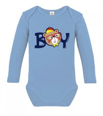Detské body s dlhým rukávom - Boy