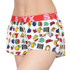 Dámské trenky Styx art sportovní guma gambler (T855)