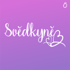 Nažehlovací motiv - Srdíčka svědkyně