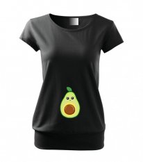Těhotenské tričko - Avokádo