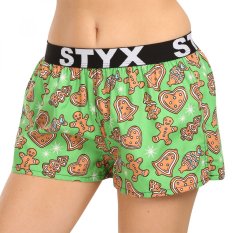 Dámské trenky Styx art sportovní guma Vánoce perníčky (T1753)