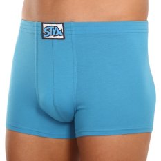 Pánské boxerky Styx klasická guma modré (Q969)