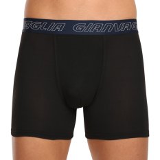 5PACK pánské boxerky Gianvaglia černé (GVG-5014)