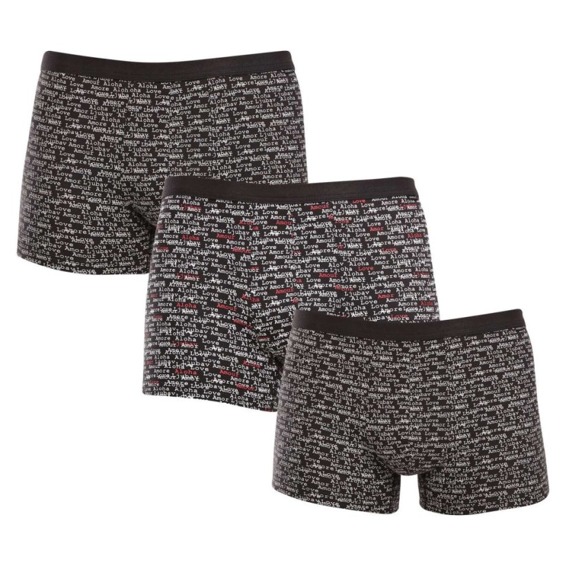 3PACK pánské boxerky Andrie vícebarevné (PS 5800) - Velikost: L