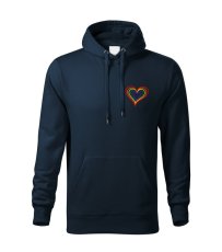 Pánska mikina - LGBT Srdce