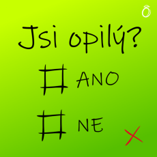 Pánské tričko - Jsi opilý
