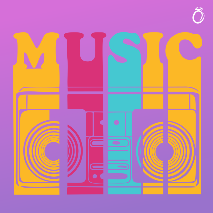 Dámské tričko - Music