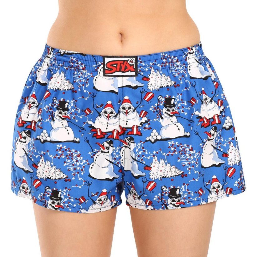 3PACK dámské trenky Styx art klasická guma vícebarevné (3K17134) - Velikost: L
