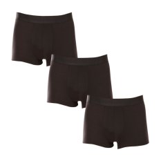 3PACK pánské boxerky Calvin Klein černé (NB3651A-UB1)