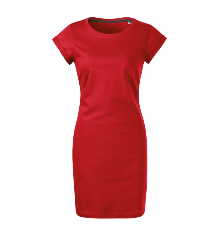 Dámské šaty - Barva: Červená
