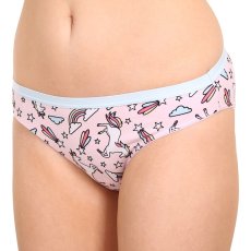 Veselé dámské kalhotky Dedoles Duhový jednorožec (GMFB204) XXL