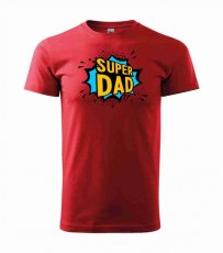 Pánské tričko - Super dad - Povidlo Pánské tričko - Super dad - Povidlo