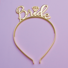 Čelenka Bride - Zlatá