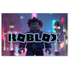 Prostírání ROBLOX Neonové město: 40x30cm