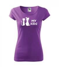 Trička pro milovníky psů - Dámské tričko - Pejskaři - My kids - Povidlo