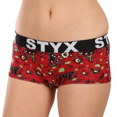 Dámské kalhotky Styx art s nohavičkou zombie (IN1451)