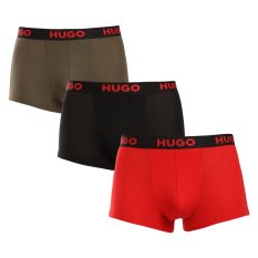 3PACK pánské boxerky HUGO vícebarevné (50496723 965)