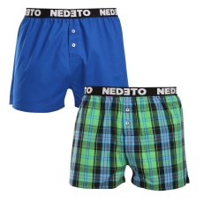 2PACK pánské trenky Nedeto vícebarevné (2NTC009)